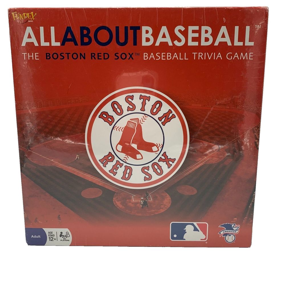 NEW Boston Red Sox Baseball Trivia Board Game - Fundex MLB - All About B…